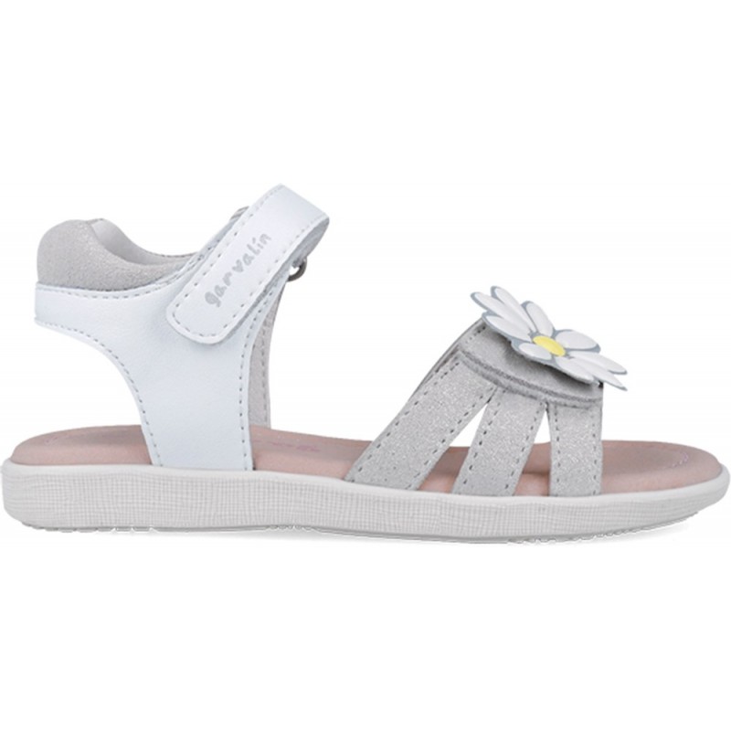 Garvalin 252423 Dream Flor Mädchensandalen BLANCO_A050