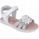 Garvalin 252423 Dream Flor Mädchensandalen BLANCO_A050