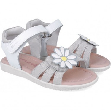 Garvalin 252423 Dream Flor Mädchensandalen BLANCO_A050