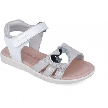 Garvalin 252424 Dream Heart Sandalen für Mädchen BLANCO_B050