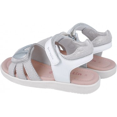 Garvalin 252424 Dream Heart Sandalen für Mädchen BLANCO_B050