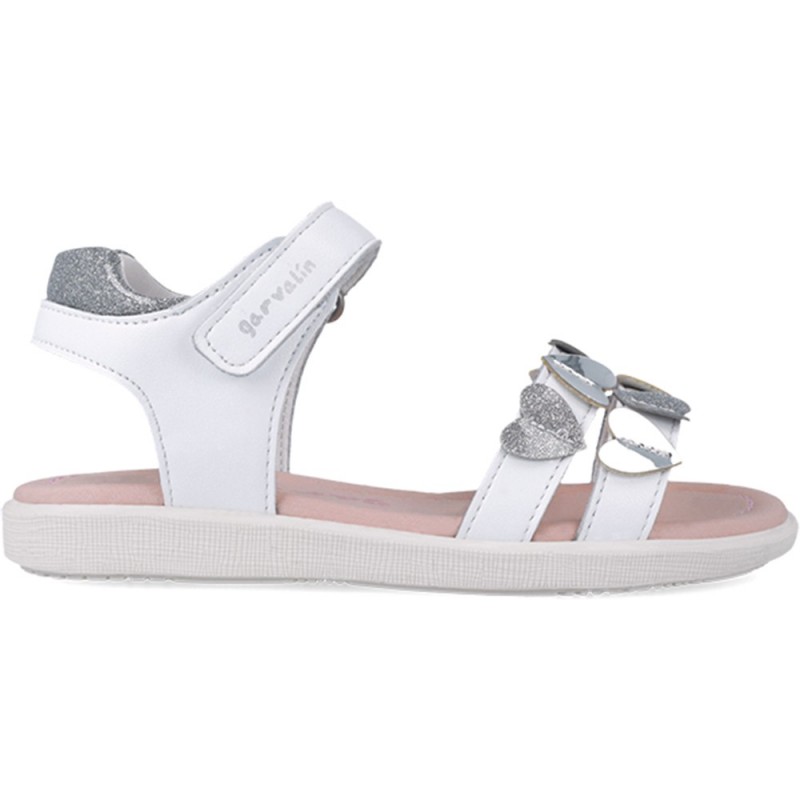 Garvalin 252425 Dream Hearts Sandalen für Mädchen BLANCO_B050
