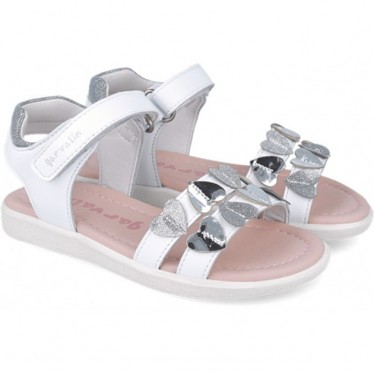 Garvalin 252425 Dream Hearts Sandalen für Mädchen BLANCO_B050
