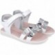 Garvalin 252425 Dream Hearts Sandalen für Mädchen BLANCO_B050