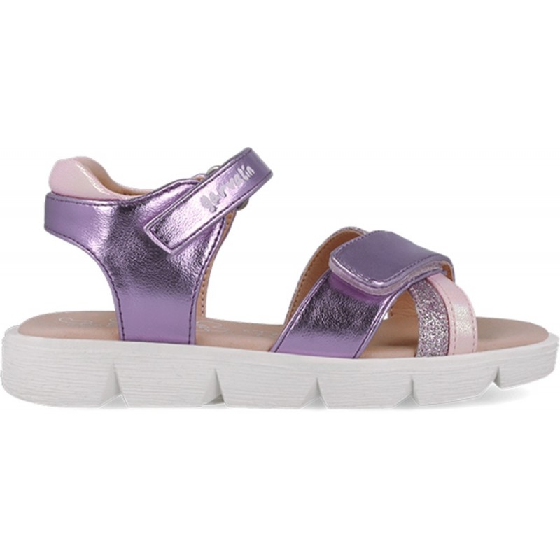 Garvalin 252446 Smile Straps-Sandalen für Mädchen ROSA_A032