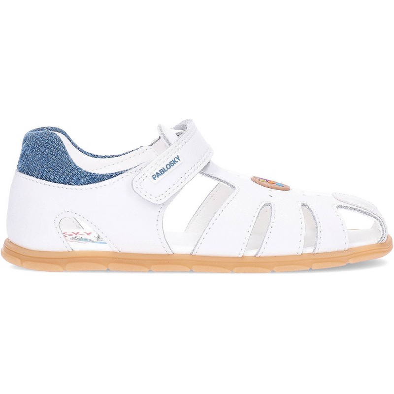 Pablosky Zig 051802 Barfußsandalen BLANCO