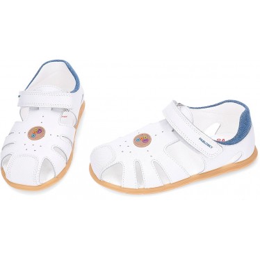 Pablosky Zig 051802 Barfußsandalen BLANCO