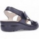 COMFORT CLASS 125SIN Ledersandalen NEGRO