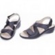 COMFORT CLASS 125SIN Ledersandalen NEGRO