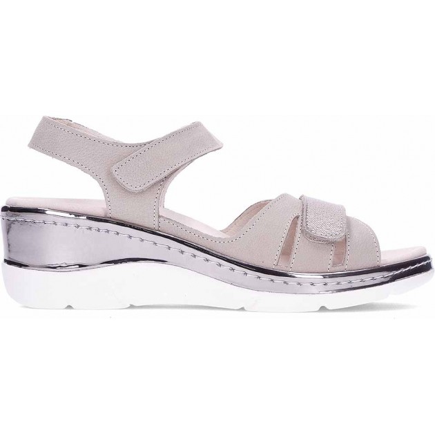 Orthopädische Sandalen COMFORT CLASS PORTO204 GRIS Orthopädische Sandalen COMFORT CLASS PORTO204 GRIS