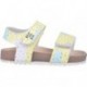 Garvalin 252460 Bios bedruckte Sandalen für Mädchen AMARILLO_A253