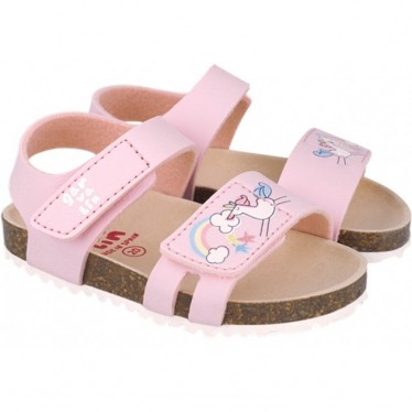 Garvalin 252462 Bios Einhorn-Sandalen für Mädchen ROSA_A032