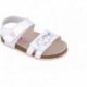 Garvalin 252462 Bios Einhorn-Sandalen für Mädchen BLANCO_B050