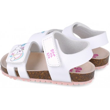 Garvalin 252462 Bios Einhorn-Sandalen für Mädchen BLANCO_B050