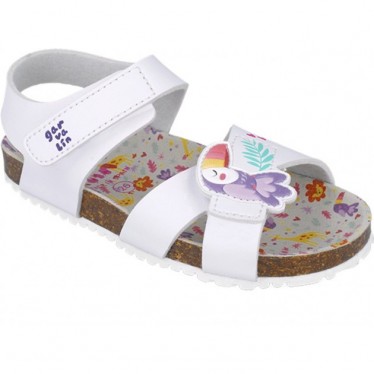 Garvalin 252464 Bios Loro Mädchensandalen BLANCO_B050