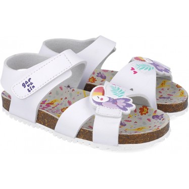 Garvalin 252464 Bios Loro Mädchensandalen BLANCO_B050