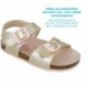 Garvalin 252467 Bios Metallic Mädchensandale ORO_A784