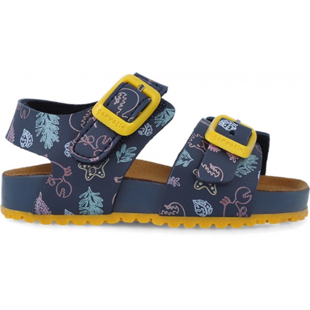 Garvalin 252470 Bedruckte Jungensandalen AZUL_MARINO_A089 Garvalin 252470 Bedruckte Jungensandalen AZUL_MARINO_A089