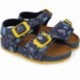 Garvalin 252470 Bedruckte Jungensandalen AZUL_MARINO_A089