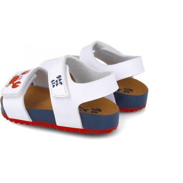 Garvalin 252471 Twin Crab und Star Sandale für Jungen BLANCO_B050