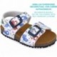 Garvalin 252472 Bios bedruckte Sandalen für Jungen BLANCO_B050