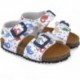 Garvalin 252472 Bios bedruckte Sandalen für Jungen BLANCO_B050
