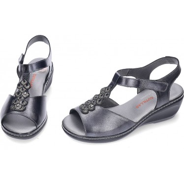 DOCTOR CUTILLAS Keilsandalen 32175 NEGRO