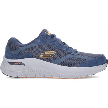 SKECHERS Archfit 232702 Turnschuhe NAVY_ORANGE
