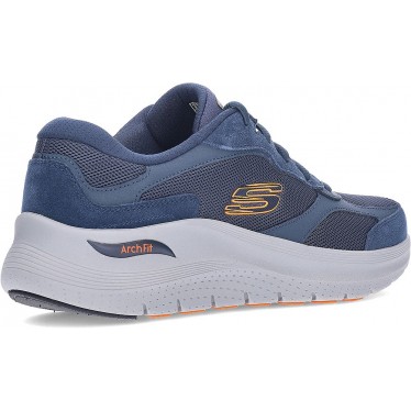 SKECHERS Archfit 232702 Turnschuhe NAVY_ORANGE
