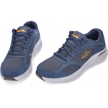 SKECHERS Archfit 232702 Turnschuhe NAVY_ORANGE
