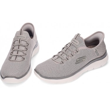 SKECHERS HIGH RANGE SNEAKERS 232457 TAUPE