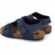 Garvalin 252473 Bios Basic Jungensandalen AZUL_MARINO_A089