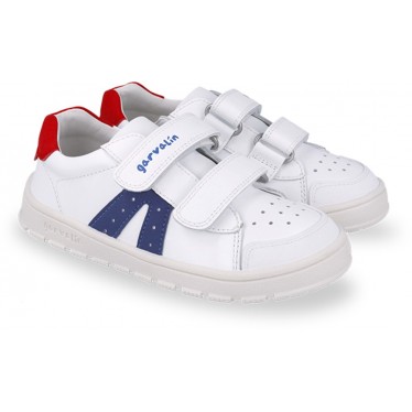Garvalin 252507 Soft Chopped Respectful Sportschuhe für Jungen BLANCO_AZUL_A057