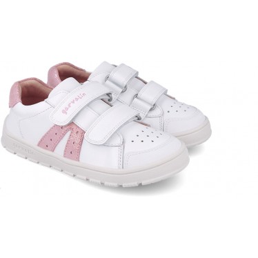 Garvalin 252507 Soft Chopped Respectful Sportschuhe für Mädchen BLANCO_ROSA_B113