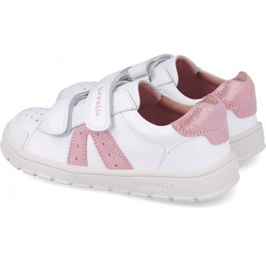 Garvalin 252507 Soft Chopped Respectful Sportschuhe für Mädchen BLANCO_ROSA_B113