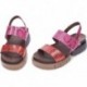 ART Madeira 1881 Ledersandale FUXIA_TEJA