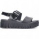 ART Brighton 1578 Plateausandale BLACK