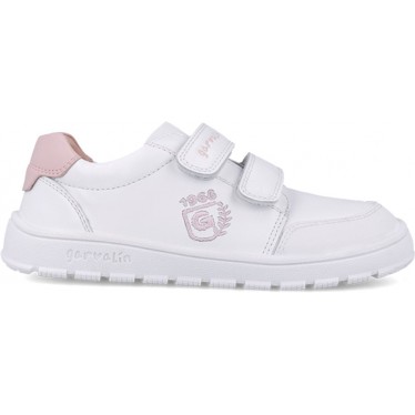 Garvalin 252510 Soft Sport Respectful Sportschuhe für Mädchen BLANCO_ROSA_B113