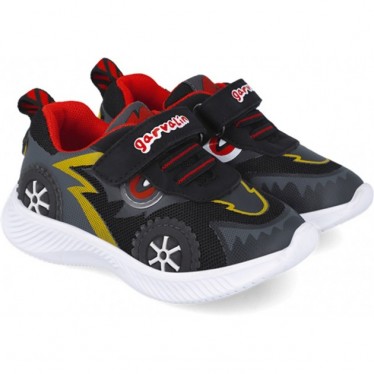 Garvalin 252800 Running Light-Up Sneakers für Jungen NEGRO_A054