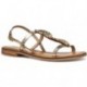 GEOX Maddalusiac D55YMF Damensandalen GOLD