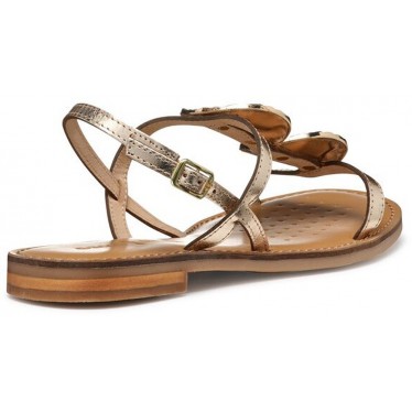 GEOX Maddalusiac D55YMF Damensandalen GOLD