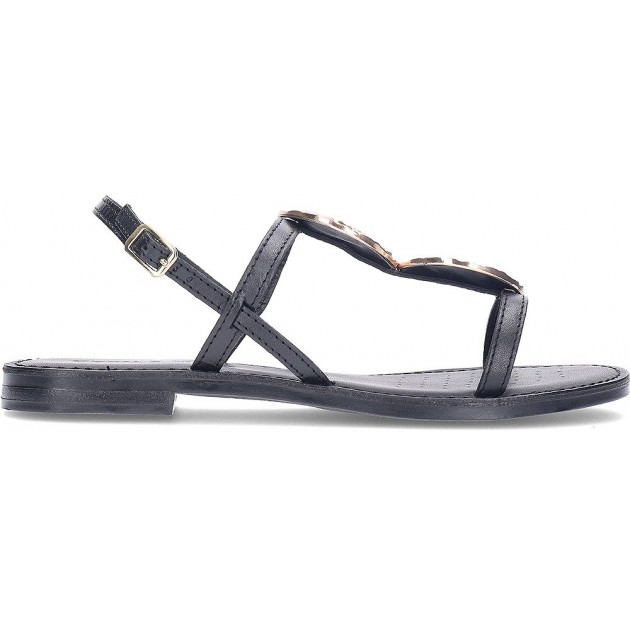 GEOX Maddalusiac D55YMF Damensandalen BLACK GEOX Maddalusiac D55YMF Damensandalen BLACK