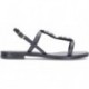 GEOX Maddalusiac D55YMF Damensandalen BLACK