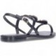 GEOX Maddalusiac D55YMF Damensandalen BLACK