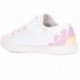 GEOX Gisli J554NC Mädchen-Sneaker WHITE_PNIK