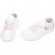 GEOX Gisli J554NC Mädchen-Sneaker WHITE_PNIK