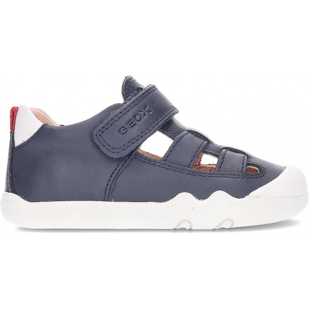 GEOX Steppieup B555WA Umweltfreundliche Sandalen NAVY_WHITE GEOX Steppieup B555WA Umweltfreundliche Sandalen NAVY_WHITE