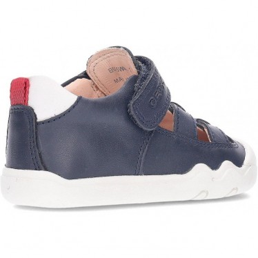 GEOX Steppieup B555WA Umweltfreundliche Sandalen NAVY_WHITE