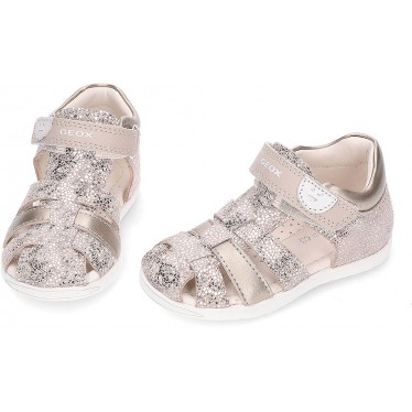 GEOX Macchia B254WB Mädchensandalen BEIGE_GOLD