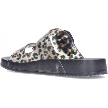 IGOR Damen Havana Gloss Leo Sandale S10336 NEGRO